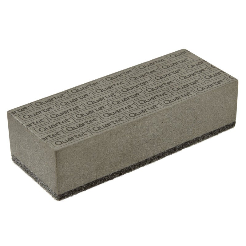 Quartet Dry-Erase and Chalk Board Foam Eraser, 2 Inch x 5 Inch x 1.25 Inch (15031)